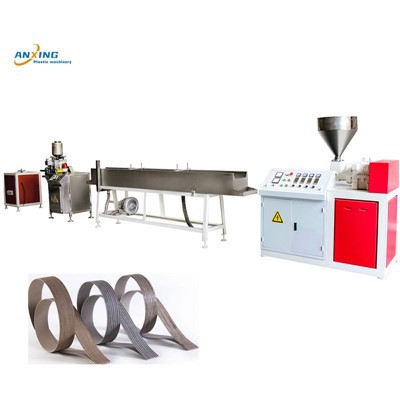 Inneal dèanamh còmhlan PVC Edge Extrusion Singilte Àrd-astar