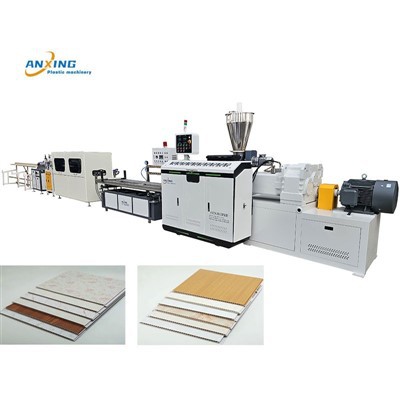 Inneal dèanamh pannal mullach satain mullach plastaig PVC